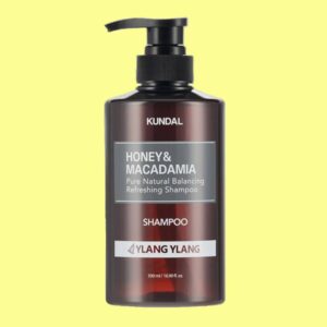 KUNDAL Honey & Macadamia Pure Natural Balancing Refreshing Shampoo – Ylang Ylang - Figura 1