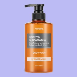 KUNDAL Honey & Macadamia Pure Natural Moisturizing Refreshing Body Wash - White Musk - Figura 1