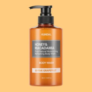 KUNDAL Honey & Macadamia Pure Natural Moisturizing Refreshing Body Wash - Pink Grapefruit - Figura 1