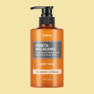 KUNDAL Honey & Macadamia Pure Natural Moisturizing Refreshing Body Wash - Amber Vanilla - Figura 1