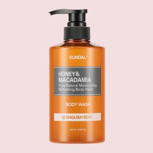 KUNDAL Honey & Macadamia Pure Natural Moisturizing Refreshing Body Wash - English Rose - Figura 1