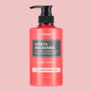 KUNDAL Honey & Macadamia Pure Body Lotion - Baby Powder - Figura 1