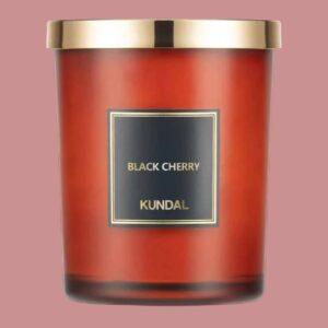 KUNDAL Candle Perfume Natural Soy Wax Candle - Black Cherry - Figura 1